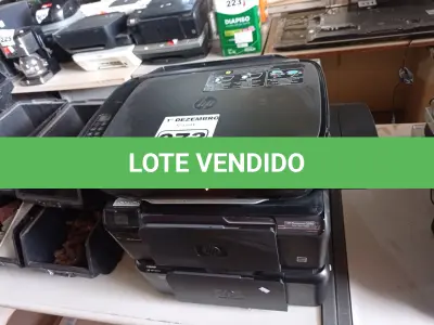 LOTE 273 - 05 IMPRESSORAS MARCAS E MODELOS DIVERSOS. (NO ESTADO) ATENÇÃO! FAZER A VISITAÇÃO ANTES DE ARREMATAR, NÃO SABEMOS SE FUNCIONA. LEILÃO NÃO TEM GARANTIA E NEM DEVOLUÇÃO, SUJEITO A POSSÍVEIS AVARIAS VISÍVEIS/OCULTAS E/OU AUSÊNCIA DE COMPONENTES.