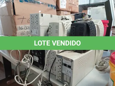 LOTE 317 - 01 NOBREAK E 10 ESTABILIZADORAS MARCAS E MODELOS DIVERSOS. (NO ESTADO) ATENÇÃO! FAZER A VISITAÇÃO ANTES DE ARREMATAR, NÃO SABEMOS SE FUNCIONA. LEILÃO NÃO TEM GARANTIA E NEM DEVOLUÇÃO, SUJEITO A POSSÍVEIS AVARIAS VISÍVEIS/OCULTAS E/OU AUSÊNCIA DE COMPONENTES.