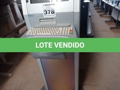LOTE 378 - 01 TOTEM. (NO ESTADO) ATENÇÃO! FAZER A VISITAÇÃO ANTES DE ARREMATAR, NÃO SABEMOS SE FUNCIONA. LEILÃO NÃO TEM GARANTIA E NEM DEVOLUÇÃO, SUJEITO A POSSÍVEIS AVARIAS VISÍVEIS/OCULTAS E/OU AUSÊNCIA DE COMPONENTES.