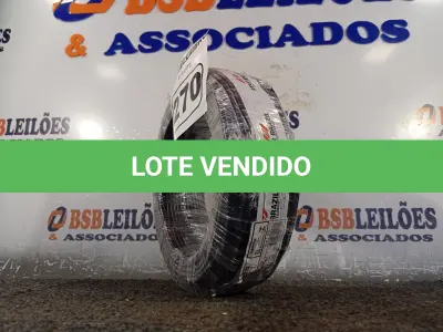LOTE 270 - 01 ROLO DE CABO FLEXÍVEL 100M 1X4MM NA COR PRETA(NOVO). (NO ESTADO) ATENÇÃO! FAZER A VISITAÇÃO ANTES DE ARREMATAR, NÃO SABEMOS SE FUNCIONA. LEILÃO NÃO TEM GARANTIA E NEM DEVOLUÇÃO, SUJEITO A POSSÍVEIS AVARIAS VISÍVEIS/OCULTAS E/OU AUSÊNCIA DE COMPONENTES.