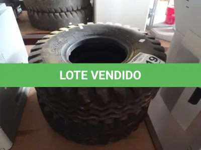 LOTE 419 - 02 PNEUS PARA EMPILHADEIRA 6-50X10. (NO ESTADO) ATENÇÃO! FAZER A VISITAÇÃO ANTES DE ARREMATAR, NÃO SABEMOS SE FUNCIONA. LEILÃO NÃO TEM GARANTIA E NEM DEVOLUÇÃO, SUJEITO A POSSÍVEIS AVARIAS VISÍVEIS/OCULTAS E/OU AUSÊNCIA DE COMPONENTES.