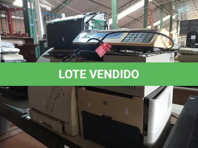LOTE 444 - 02 CAFETEIRAS, 01 CENTRAL TELEFÔNICA E 03 IMPRESSORAS MARCAS E MODELOS DIVERSOS. (NO ESTADO) ATENÇÃO! FAZER A VISITAÇÃO ANTES DE ARREMATAR, NÃO SABEMOS SE FUNCIONA. LEILÃO NÃO TEM GARANTIA E NEM DEVOLUÇÃO, SUJEITO A POSSÍVEIS AVARIAS VISÍVEIS/OCULTAS E/OU AUSÊNCIA DE COMPONENTES.