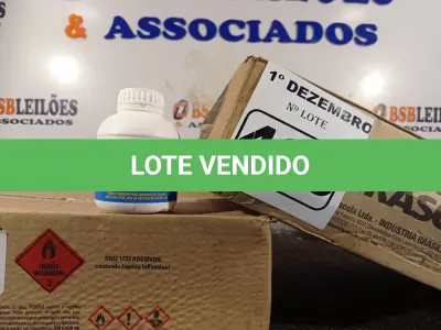 LOTE 406 - 02 CAIXAS COM COLA TUBO ST 175G COM 15 FRASCOS CADA. (NO ESTADO) ATENÇÃO! FAZER A VISITAÇÃO ANTES DE ARREMATAR, NÃO SABEMOS SE FUNCIONA. LEILÃO NÃO TEM GARANTIA E NEM DEVOLUÇÃO, SUJEITO A POSSÍVEIS AVARIAS VISÍVEIS/OCULTAS E/OU AUSÊNCIA DE COMPONENTES.