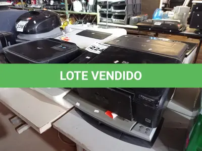 LOTE 224 - 08 IMPRESSORAS MARCAS E MODELOS DIVERSOS PARA RETIRADA DE PEÇAS. (NO ESTADO) ATENÇÃO! FAZER A VISITAÇÃO ANTES DE ARREMATAR, NÃO SABEMOS SE FUNCIONA. LEILÃO NÃO TEM GARANTIA E NEM DEVOLUÇÃO, SUJEITO A POSSÍVEIS AVARIAS VISÍVEIS/OCULTAS E/OU AUSÊNCIA DE COMPONENTES.