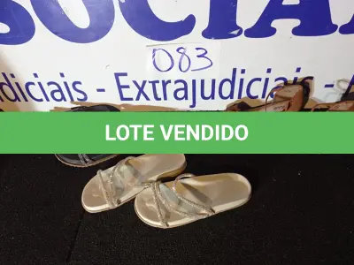 LOTE 083 - 03 – PARES DE CALÇADOS FEMININOS Nº 38 (NO ESTADO, NÃO SABEMOS SE FUNCIONA. LEILÃO NÃO TEM GARANTIA E NEM DEVOLUÇÃO, SUJEITO A POSSÍVEIS AVARIAS VISÍVEIS/OCULTAS E/OU AUSÊNCIA DE COMPONENTES)