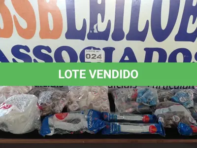 LOTE 024 - APROXIMADAMENTE 270 – ITENS MATERIAIS HIDRÁULICOS (NO ESTADO, NÃO SABEMOS SE FUNCIONA. LEILÃO NÃO TEM GARANTIA E NEM DEVOLUÇÃO, SUJEITO A POSSÍVEIS AVARIAS VISÍVEIS/OCULTAS E/OU AUSÊNCIA DE COMPONENTES)