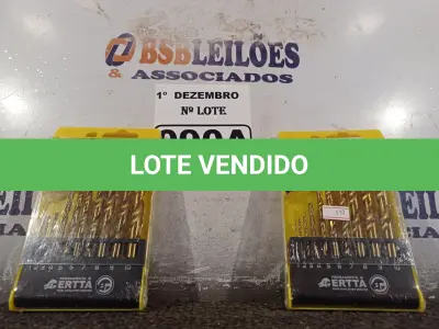 LOTE 090 - 02 KITS DE BROCAS. (NO ESTADO) ATENÇÃO! FAZER A VISITAÇÃO ANTES DE ARREMATAR, NÃO SABEMOS SE FUNCIONA. LEILÃO NÃO TEM GARANTIA E NEM DEVOLUÇÃO, SUJEITO A POSSÍVEIS AVARIAS VISÍVEIS/OCULTAS E/OU AUSÊNCIA DE COMPONENTES.