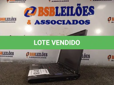 LOTE 018 - 01 NOTEBOOK MARCA LENOVO. (NO ESTADO) ATENÇÃO! FAZER A VISITAÇÃO ANTES DE ARREMATAR, NÃO SABEMOS SE FUNCIONA. LEILÃO NÃO TEM GARANTIA E NEM DEVOLUÇÃO, SUJEITO A POSSÍVEIS AVARIAS VISÍVEIS/OCULTAS E/OU AUSÊNCIA DE COMPONENTES.
