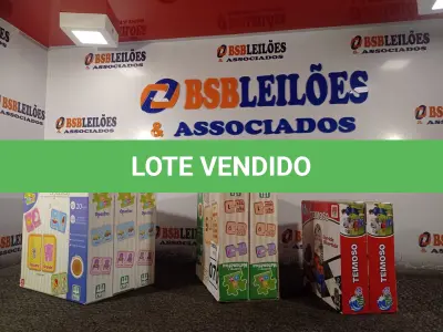 LOTE 070 - 01 LOTE COM VÁRIOS JOGOS DIDÁTICOS. (NO ESTADO) ATENÇÃO! FAZER A VISITAÇÃO ANTES DE ARREMATAR, NÃO SABEMOS SE FUNCIONA. LEILÃO NÃO TEM GARANTIA E NEM DEVOLUÇÃO, SUJEITO A POSSÍVEIS AVARIAS VISÍVEIS/OCULTAS E/OU AUSÊNCIA DE COMPONENTES.