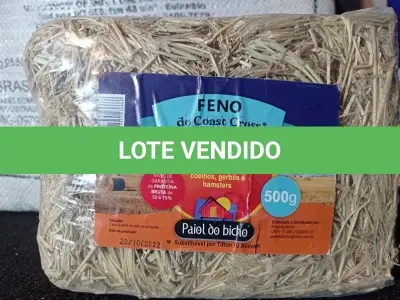 LOTE 086 - 19 - FENOS PARA ROEDORES PRENSADO 500G (NO ESTADO, NÃO SABEMOS SE FUNCIONA. LEILÃO NÃO TEM GARANTIA E NEM DEVOLUÇÃO, SUJEITO A POSSÍVEIS AVARIAS VISÍVEIS/OCULTAS E/OU AUSÊNCIA DE COMPONENTES)