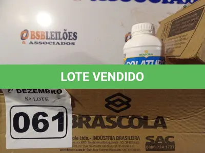 LOTE 061 - 02 CAIXAS COM COLA TUBO ST 175G COM 15 FRASCOS CADA. (NO ESTADO) ATENÇÃO! FAZER A VISITAÇÃO ANTES DE ARREMATAR, NÃO SABEMOS SE FUNCIONA. LEILÃO NÃO TEM GARANTIA E NEM DEVOLUÇÃO, SUJEITO A POSSÍVEIS AVARIAS VISÍVEIS/OCULTAS E/OU AUSÊNCIA DE COMPONENTES.