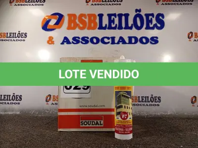 LOTE 029 - 12 TUBOS DE SILICONE NEUTRO PARA CONSTRUÇÃO 340G BRANCO. (NO ESTADO) ATENÇÃO! FAZER A VISITAÇÃO ANTES DE ARREMATAR, NÃO SABEMOS SE FUNCIONA. LEILÃO NÃO TEM GARANTIA E NEM DEVOLUÇÃO, SUJEITO A POSSÍVEIS AVARIAS VISÍVEIS/OCULTAS E/OU AUSÊNCIA DE COMPONENTES.