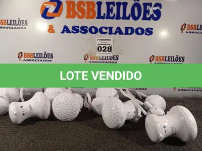 LOTE 028 - 08 CHUVEIROS ELÉTRICOS MARCAS E MODELOS DIVERSOS. (NO ESTADO) ATENÇÃO! FAZER A VISITAÇÃO ANTES DE ARREMATAR, NÃO SABEMOS SE FUNCIONA. LEILÃO NÃO TEM GARANTIA E NEM DEVOLUÇÃO, SUJEITO A POSSÍVEIS AVARIAS VISÍVEIS/OCULTAS E/OU AUSÊNCIA DE COMPONENTES.