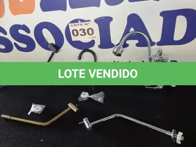 LOTE 030 - 05 – TORNEIRAS DIVERSAS (NO ESTADO, NÃO SABEMOS SE FUNCIONA. LEILÃO NÃO TEM GARANTIA E NEM DEVOLUÇÃO, SUJEITO A POSSÍVEIS AVARIAS VISÍVEIS/OCULTAS E/OU AUSÊNCIA DE COMPONENTES)