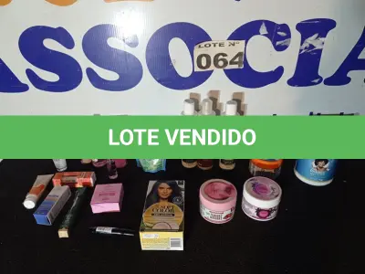 LOTE 064 - 20 – COSMÉTICOS DIVERSOS.(APROXIMADAMENTE) (NO ESTADO, NÃO SABEMOS SE FUNCIONA. LEILÃO NÃO TEM GARANTIA E NEM DEVOLUÇÃO, SUJEITO A POSSÍVEIS AVARIAS VISÍVEIS/OCULTAS E/OU AUSÊNCIA DE COMPONENTES)