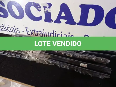 LOTE 095 - 09 - KITS VARÃO PARA CORTINA (NO ESTADO, NÃO SABEMOS SE FUNCIONA. LEILÃO NÃO TEM GARANTIA E NEM DEVOLUÇÃO, SUJEITO A POSSÍVEIS AVARIAS VISÍVEIS/OCULTAS E/OU AUSÊNCIA DE COMPONENTES)