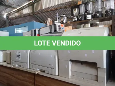 LOTE 097 - 03 IMPRESSORAS, 01 NOBREAK APC 700VA, 02 FONTES E VÁRIOS TONNER MARCAS E MODELOS DIVERSOS. (NO ESTADO) ATENÇÃO! FAZER A VISITAÇÃO ANTES DE ARREMATAR, NÃO SABEMOS SE FUNCIONA. LEILÃO NÃO TEM GARANTIA E NEM DEVOLUÇÃO, SUJEITO A POSSÍVEIS AVARIAS VISÍVEIS/OCULTAS E/OU AUSÊNCIA DE COMPONENTES.
