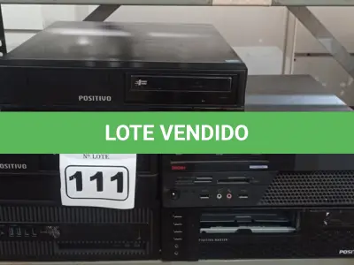 LOTE 111 - 05 CPU’S MARCAS E MODELOS DIVERSOS. (NO ESTADO) ATENÇÃO! FAZER A VISITAÇÃO ANTES DE ARREMATAR, NÃO SABEMOS SE FUNCIONA. LEILÃO NÃO TEM GARANTIA E NEM DEVOLUÇÃO, SUJEITO A POSSÍVEIS AVARIAS VISÍVEIS/OCULTAS E/OU AUSÊNCIA DE COMPONENTES.