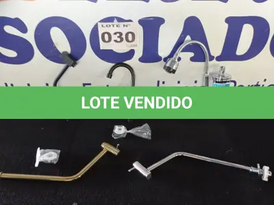 LOTE 030 - 05 – TORNEIRAS DIVERSAS (NO ESTADO, NÃO SABEMOS SE FUNCIONA. LEILÃO NÃO TEM GARANTIA E NEM DEVOLUÇÃO, SUJEITO A POSSÍVEIS AVARIAS VISÍVEIS/OCULTAS E/OU AUSÊNCIA DE COMPONENTES)