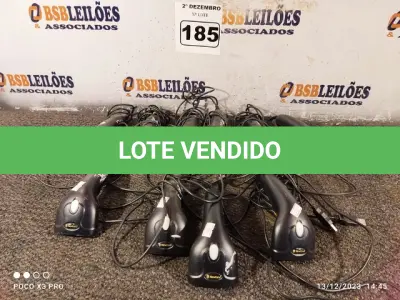 LOTE 185 - 01 LOTE COM VÁRIOS LEITORES DE CÓDIGO DE BARRAS. (NO ESTADO) ATENÇÃO! FAZER A VISITAÇÃO ANTES DE ARREMATAR, NÃO SABEMOS SE FUNCIONA. LEILÃO NÃO TEM GARANTIA E NEM DEVOLUÇÃO, SUJEITO A POSSÍVEIS AVARIAS VISÍVEIS/OCULTAS E/OU AUSÊNCIA DE COMPONENTES.