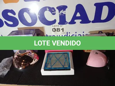 LOTE 081 - 03 – UTENSÍLIOS PARA MANICURE (NO ESTADO, NÃO SABEMOS SE FUNCIONA. LEILÃO NÃO TEM GARANTIA E NEM DEVOLUÇÃO, SUJEITO A POSSÍVEIS AVARIAS VISÍVEIS/OCULTAS E/OU AUSÊNCIA DE COMPONENTES)