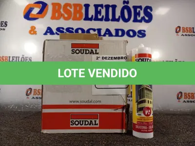 LOTE 074 - 12 TUBOS DE SILICONE NEUTRO PARA CONSTRUÇÃO 340G BRANCO. (NO ESTADO) ATENÇÃO! FAZER A VISITAÇÃO ANTES DE ARREMATAR, NÃO SABEMOS SE FUNCIONA. LEILÃO NÃO TEM GARANTIA E NEM DEVOLUÇÃO, SUJEITO A POSSÍVEIS AVARIAS VISÍVEIS/OCULTAS E/OU AUSÊNCIA DE COMPONENTES.