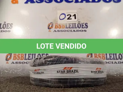 LOTE 021 - 01 ROLO DE CABO FLEXÍVEL 100M 1X2.5MM COR PRETA STAR BRAZIL COM SELO INMETRO. (NOVO). (NO ESTADO, NÃO SABEMOS SE FUNCIONA. LEILÃO NÃO TEM GARANTIA E NEM DEVOLUÇÃO).