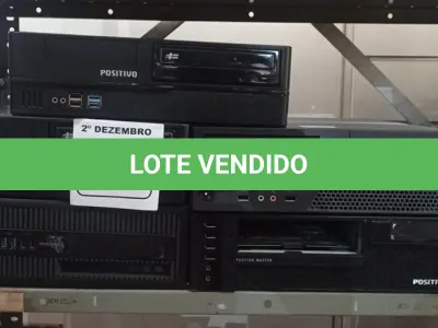 LOTE 111 - 05 CPU’S MARCAS E MODELOS DIVERSOS. (NO ESTADO) ATENÇÃO! FAZER A VISITAÇÃO ANTES DE ARREMATAR, NÃO SABEMOS SE FUNCIONA. LEILÃO NÃO TEM GARANTIA E NEM DEVOLUÇÃO, SUJEITO A POSSÍVEIS AVARIAS VISÍVEIS/OCULTAS E/OU AUSÊNCIA DE COMPONENTES.