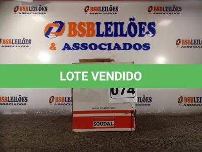 LOTE 074 - 12 TUBOS DE SILICONE NEUTRO PARA CONSTRUÇÃO 340G BRANCO. (NO ESTADO) ATENÇÃO! FAZER A VISITAÇÃO ANTES DE ARREMATAR, NÃO SABEMOS SE FUNCIONA. LEILÃO NÃO TEM GARANTIA E NEM DEVOLUÇÃO, SUJEITO A POSSÍVEIS AVARIAS VISÍVEIS/OCULTAS E/OU AUSÊNCIA DE COMPONENTES.
