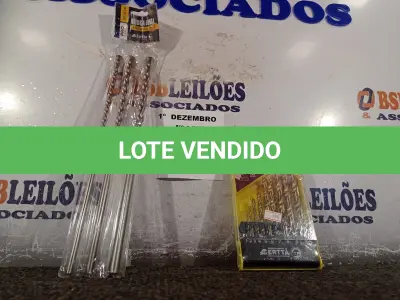 LOTE 120 - 02 KIT’S DE BROCAS. (NO ESTADO) ATENÇÃO! FAZER A VISITAÇÃO ANTES DE ARREMATAR, NÃO SABEMOS SE FUNCIONA. LEILÃO NÃO TEM GARANTIA E NEM DEVOLUÇÃO, SUJEITO A POSSÍVEIS AVARIAS VISÍVEIS/OCULTAS E/OU AUSÊNCIA DE COMPONENTES.
