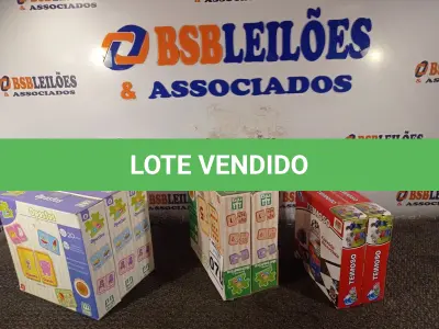 LOTE 070 - 01 LOTE COM VÁRIOS JOGOS DIDÁTICOS. (NO ESTADO) ATENÇÃO! FAZER A VISITAÇÃO ANTES DE ARREMATAR, NÃO SABEMOS SE FUNCIONA. LEILÃO NÃO TEM GARANTIA E NEM DEVOLUÇÃO, SUJEITO A POSSÍVEIS AVARIAS VISÍVEIS/OCULTAS E/OU AUSÊNCIA DE COMPONENTES.