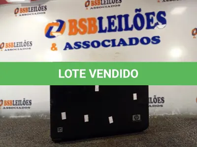 LOTE 010 - 01 NOTEBOOK MARCA HP. (NO ESTADO) ATENÇÃO! FAZER A VISITAÇÃO ANTES DE ARREMATAR, NÃO SABEMOS SE FUNCIONA. LEILÃO NÃO TEM GARANTIA E NEM DEVOLUÇÃO, SUJEITO A POSSÍVEIS AVARIAS VISÍVEIS/OCULTAS E/OU AUSÊNCIA DE COMPONENTES.