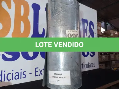 LOTE 096 - 01 – CHAPA DE ZINCO (NO ESTADO, NÃO SABEMOS SE FUNCIONA. LEILÃO NÃO TEM GARANTIA E NEM DEVOLUÇÃO, SUJEITO A POSSÍVEIS AVARIAS VISÍVEIS/OCULTAS E/OU AUSÊNCIA DE COMPONENTES)
