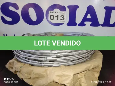 LOTE 013 - 01 – CONCERTINA (NO ESTADO, NÃO SABEMOS SE FUNCIONA. LEILÃO NÃO TEM GARANTIA E NEM DEVOLUÇÃO, SUJEITO A POSSÍVEIS AVARIAS VISÍVEIS/OCULTAS E/OU AUSÊNCIA DE COMPONENTES)