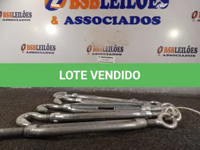 LOTE 076 - 05 ESTICADORES PARA CABO DE AÇO. (NO ESTADO) ATENÇÃO! FAZER A VISITAÇÃO ANTES DE ARREMATAR, NÃO SABEMOS SE FUNCIONA. LEILÃO NÃO TEM GARANTIA E NEM DEVOLUÇÃO, SUJEITO A POSSÍVEIS AVARIAS VISÍVEIS/OCULTAS E/OU AUSÊNCIA DE COMPONENTES.