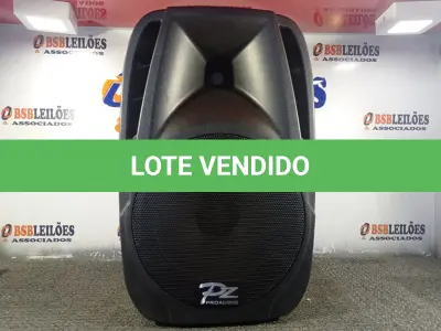 LOTE 275 - 01 CAIXA DE SOM PASSIVA PRO ÁUDIO PX-12.(NOVA) (NO ESTADO) ATENÇÃO! FAZER A VISITAÇÃO ANTES DE ARREMATAR, NÃO SABEMOS SE FUNCIONA. LEILÃO NÃO TEM GARANTIA E NEM DEVOLUÇÃO, SUJEITO A POSSÍVEIS AVARIAS VISÍVEIS/OCULTAS E/OU AUSÊNCIA DE COMPONENTES.