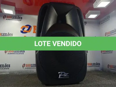 LOTE 285 - 01 CAIXA DE SOM PASSIVA PRO ÁUDIO PX-12.(NOVA) (NO ESTADO) ATENÇÃO! FAZER A VISITAÇÃO ANTES DE ARREMATAR, NÃO SABEMOS SE FUNCIONA. LEILÃO NÃO TEM GARANTIA E NEM DEVOLUÇÃO, SUJEITO A POSSÍVEIS AVARIAS VISÍVEIS/OCULTAS E/OU AUSÊNCIA DE COMPONENTES.