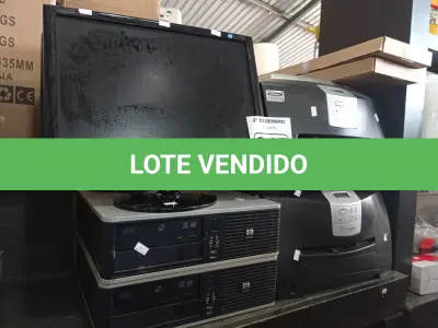 LOTE 045 - 02 IMPRESSORAS LEXMARK E342N, 02 CPU’S, 02 MONITORES E 02 TECLADOS. (NO ESTADO) ATENÇÃO! FAZER A VISITAÇÃO ANTES DE ARREMATAR, NÃO SABEMOS SE FUNCIONA. LEILÃO NÃO TEM GARANTIA E NEM DEVOLUÇÃO, SUJEITO A POSSÍVEIS AVARIAS VISÍVEIS/OCULTAS E/OU AUSÊNCIA DE COMPONENTES.