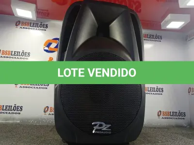 LOTE 290 - 01 CAIXA DE SOM PASSIVA PRO ÁUDIO PX-12.(NOVA) (NO ESTADO) ATENÇÃO! FAZER A VISITAÇÃO ANTES DE ARREMATAR, NÃO SABEMOS SE FUNCIONA. LEILÃO NÃO TEM GARANTIA E NEM DEVOLUÇÃO, SUJEITO A POSSÍVEIS AVARIAS VISÍVEIS/OCULTAS E/OU AUSÊNCIA DE COMPONENTES.