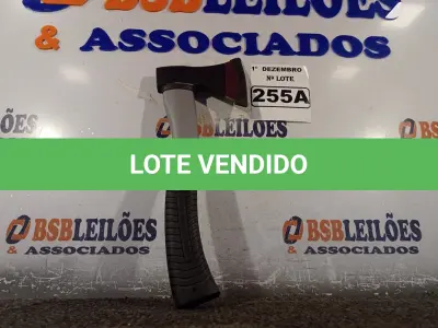 LOTE 255 - 01 MACHADINHA CAÇA E PESCA COM CABO EMBORRACHADO. (NO ESTADO) ATENÇÃO! FAZER A VISITAÇÃO ANTES DE ARREMATAR, NÃO SABEMOS SE FUNCIONA. LEILÃO NÃO TEM GARANTIA E NEM DEVOLUÇÃO, SUJEITO A POSSÍVEIS AVARIAS VISÍVEIS/OCULTAS E/OU AUSÊNCIA DE COMPONENTES.