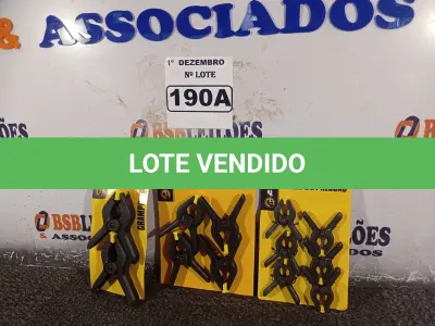 LOTE 190 - 03 KIT’S DE GRAMPOS DE PRESSÃO. (NO ESTADO) ATENÇÃO! FAZER A VISITAÇÃO ANTES DE ARREMATAR, NÃO SABEMOS SE FUNCIONA. LEILÃO NÃO TEM GARANTIA E NEM DEVOLUÇÃO, SUJEITO A POSSÍVEIS AVARIAS VISÍVEIS/OCULTAS E/OU AUSÊNCIA DE COMPONENTES.