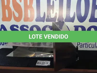 LOTE 021 - 01 - COIFA DE PAREDE BRASTEMP INOX (NO ESTADO, NÃO SABEMOS SE FUNCIONA. LEILÃO NÃO TEM GARANTIA E NEM DEVOLUÇÃO, SUJEITO A POSSÍVEIS AVARIAS VISÍVEIS/OCULTAS E/OU AUSÊNCIA DE COMPONENTES)