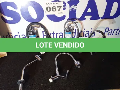 LOTE 067 - 05 – TORNEIRAS DIVERSAS (NO ESTADO, NÃO SABEMOS SE FUNCIONA. LEILÃO NÃO TEM GARANTIA E NEM DEVOLUÇÃO, SUJEITO A POSSÍVEIS AVARIAS VISÍVEIS/OCULTAS E/OU AUSÊNCIA DE COMPONENTES)