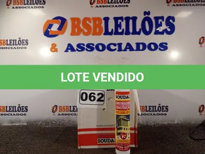 LOTE 062 - 12 TUBOS DE SILICONE NEUTRO PARA CONSTRUÇÃO 340G BRANCO. (NO ESTADO) ATENÇÃO! FAZER A VISITAÇÃO ANTES DE ARREMATAR, NÃO SABEMOS SE FUNCIONA. LEILÃO NÃO TEM GARANTIA E NEM DEVOLUÇÃO, SUJEITO A POSSÍVEIS AVARIAS VISÍVEIS/OCULTAS E/OU AUSÊNCIA DE COMPONENTES.