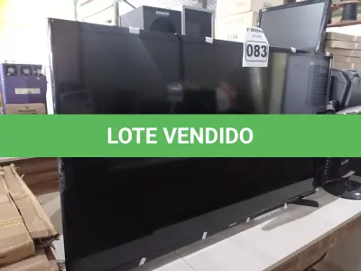 LOTE 083 - 01 TV SAMSUNG 40” POL PARA RETIRADA DE PEÇAS. (NO ESTADO) ATENÇÃO! FAZER A VISITAÇÃO ANTES DE ARREMATAR, NÃO SABEMOS SE FUNCIONA. LEILÃO NÃO TEM GARANTIA E NEM DEVOLUÇÃO, SUJEITO A POSSÍVEIS AVARIAS VISÍVEIS/OCULTAS E/OU AUSÊNCIA DE COMPONENTES.
