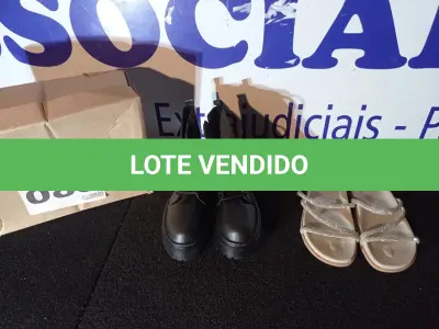 LOTE 085 - 02 – PARES DE CALÇADOS FEMININOS Nº 38 (NO ESTADO, NÃO SABEMOS SE FUNCIONA. LEILÃO NÃO TEM GARANTIA E NEM DEVOLUÇÃO, SUJEITO A POSSÍVEIS AVARIAS VISÍVEIS/OCULTAS E/OU AUSÊNCIA DE COMPONENTES)