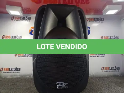 LOTE 270 - 01 CAIXA DE SOM PASSIVA PRO ÁUDIO PX-12.(NOVA) (NO ESTADO) ATENÇÃO! FAZER A VISITAÇÃO ANTES DE ARREMATAR, NÃO SABEMOS SE FUNCIONA. LEILÃO NÃO TEM GARANTIA E NEM DEVOLUÇÃO, SUJEITO A POSSÍVEIS AVARIAS VISÍVEIS/OCULTAS E/OU AUSÊNCIA DE COMPONENTES.