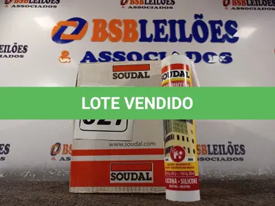 LOTE 027 - 12 TUBOS DE SILICONE NEUTRO PARA CONSTRUÇÃO 340G BRANCO. (NO ESTADO) ATENÇÃO! FAZER A VISITAÇÃO ANTES DE ARREMATAR, NÃO SABEMOS SE FUNCIONA. LEILÃO NÃO TEM GARANTIA E NEM DEVOLUÇÃO, SUJEITO A POSSÍVEIS AVARIAS VISÍVEIS/OCULTAS E/OU AUSÊNCIA DE COMPONENTES.