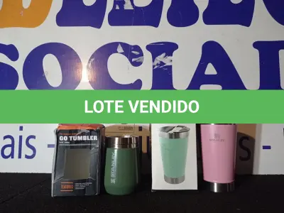 LOTE 076 - 02 – COPOS TÉRMICOS (NO ESTADO, NÃO SABEMOS SE FUNCIONA. LEILÃO NÃO TEM GARANTIA E NEM DEVOLUÇÃO, SUJEITO A POSSÍVEIS AVARIAS VISÍVEIS/OCULTAS E/OU AUSÊNCIA DE COMPONENTES)