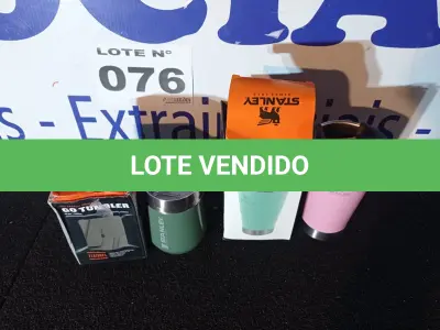 LOTE 076 - 02 – COPOS TÉRMICOS (NO ESTADO, NÃO SABEMOS SE FUNCIONA. LEILÃO NÃO TEM GARANTIA E NEM DEVOLUÇÃO, SUJEITO A POSSÍVEIS AVARIAS VISÍVEIS/OCULTAS E/OU AUSÊNCIA DE COMPONENTES)